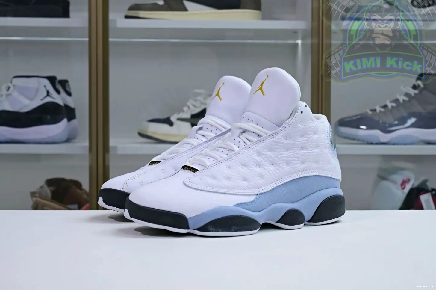 Jordan Grey” 13“Blue Kimikick Air 0728